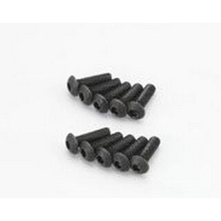 Kyosho Rundkopf Sechskantschrauben M3x10mm (10)