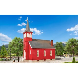 Kibri 38845 H0 Landkirche mit LED-Beleuchtung
