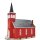 Kibri 38845 H0 Landkirche mit LED-Beleuchtung