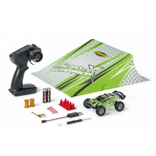 Carson 404279 1:32 Micro X-Warrior 2.0 2.4G RTR grün 500404279