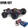 Traxxas 95096-4 Sledge 4x4 belted 1:8 Monster Truck brushless + 6S Combo Blau