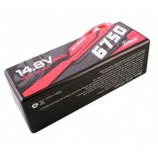 Gens Ace G-Tech LiPo-Akku 6750mAh 14,8V 60C 4S1P XT-90 HardCase XT90