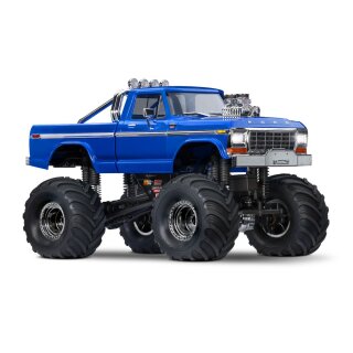 Traxxas 98044-1 TRX-4MT Ford F-150 4X4 Monster-Truck RTR Incl Akku/Lader Blau