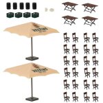 Faller 180437 Biergarten-Set Veltins Spur H0