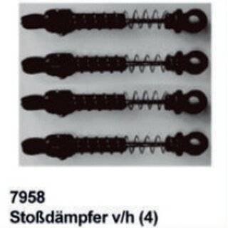 DF-Models 7958 Stoßdämpfer vorne/hinten (4) DF-4XS