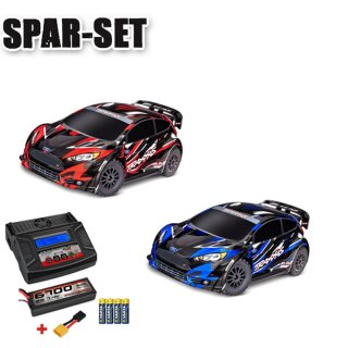 Traxxas 74154-4 Ford Fiesta ST Rally 1:10 4WD TQ BL-2S - RTR Set