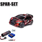 Traxxas 74154-4 Ford Fiesta ST Rally 1:10 4WD TQ BL-2S...