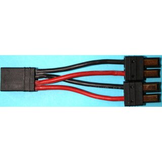 TRX-T-Kabel (2 Akkus parallel) ca. 7cm Traxxas-Adapter