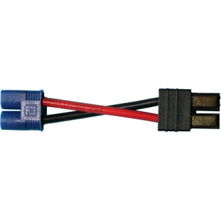 Adapterkabel EC3-Stecker auf TRX-Stecker ca. 7cm EC3 Traxxas