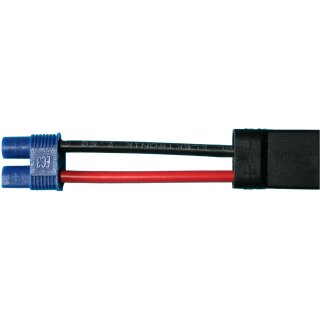 Adapterkabel EC3-Buchse auf TRX-Buchse ca. 7cm EC-3 Traxxas