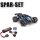 Traxxas 71054-8 E-Revo 1:16 brushed Monster-Truck RTR - Spar Set inkl extra Akku