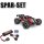 Traxxas 71054-8 E-Revo 1:16 brushed Monster-Truck RTR - Spar Set inkl extra Akku