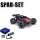 Traxxas 71054-8 E-Revo 1:16 brushed Monster-Truck RTR - Spar Set 2S Lipo Set