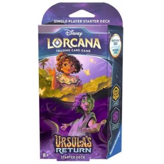 Ravensburger 98334 Disney Lorcana: Ursulas Rückkehr - Bernstein und Amethyst ENG