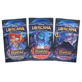 Ravensburger 98346 Disney Lorcana: Ursulas Rückkehr - Booster ENG