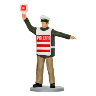 Viessmann 1518 H0 Polizist mit beleuchteter Kelle