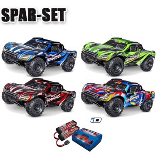 Traxxas 102076-4 1:8 Maxx Slash 6S 4x4 SC Brushless RTR - 6S Set