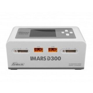 Gens Ace IMARS D300 G-Tech Channel AC/DC 300W/700W RC Ladegerät-EU weiß