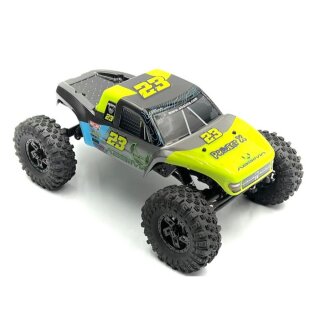 Absima 18051 1:18 The GOAT brushless Performance Crawler 2,4GHz RTR - lemon grün