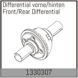 Absima 1330307 Differential vorne/hinten
