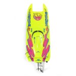 ProBoat PRB08049T1 Blackjack V2 Catamaran Brushless: RTR, Heat Wave Visual