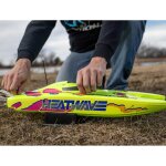 ProBoat PRB08049T1 Blackjack V2 Catamaran Brushless: RTR, Heat Wave Visual