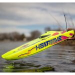 ProBoat PRB08049T1 Blackjack V2 Catamaran Brushless: RTR, Heat Wave Visual