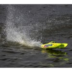 ProBoat PRB08049T1 Blackjack V2 Catamaran Brushless: RTR, Heat Wave Visual