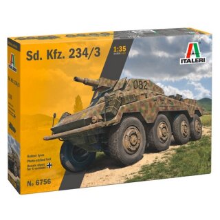 Italeri 6756 1:35 Sd.Kfz. 234/3 Sw. Panzerspähwagen 510006756