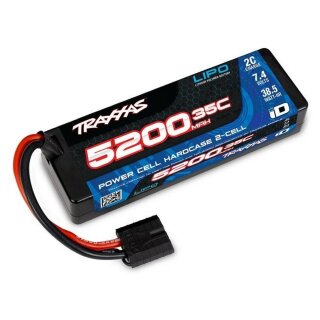 Traxxas 2844R LiPo Akku 7,4V 2S 35C 5200mAh mit iD-Stecker