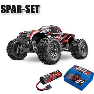 Traxxas 90376-4 Stampede 4x4 VXL HD 1:10 Monster Truck brushless - 3S Set rot