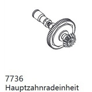 DF-Models 7736 Hauptzahnradeinheit