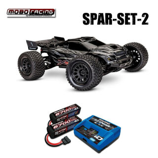Traxxas 78086-4 XRT 4WD VXL-8S Race Truck TQi TSM 8S Traxxas Combo schwarz