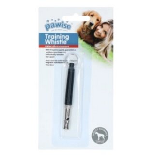 Pawise Trainingspfeife für Hunde schwarz