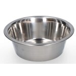 Speise- & Trinkschale Edelstahl Ø21cm für...