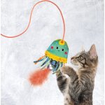 KONG Spielqualle - instinktstimulierendes Spielzeug für Katzen