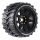 LOUISE LOUT3356SB MT-Cyclon MFT soft Felge schwarz 17mm (2) 1:8 Monster Truck