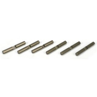 TLR TLR3501 Team LOSI Racing Diff Shaft Set, Alum (6): 8B, 8T 2.0