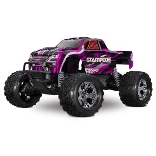 Traxxas 36354-4 Stampede Brushless BL-2S 2WD Monster Truck 1:10 RTR 2,4GHz pink