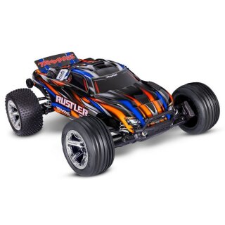 Traxxas 37354-4-ORNG Rustler Brushless BL-2S 2WD Stadium Truck 1:10 RTR orange
