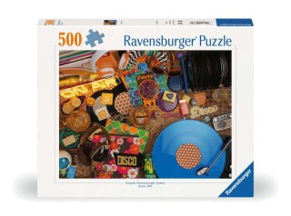 Ravensburger 00773 Hallo Vinyl! 500 Teile Puzzle