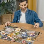 Ravensburger 00788 Gelini decken den Tisch 1000 Teile Puzzle