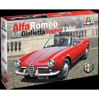 Italeri 3653 1:24 Alfa Romeo Giulietta Spider 1300 510003653