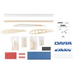 Kavan KAV8047 DARA Segler A1 (F1H) Ganz-Balsa-Baukasten 1200mm