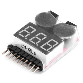 Kavan KAV38.0039 LiPo Alarm 2-8S - Spannungssignalisierung