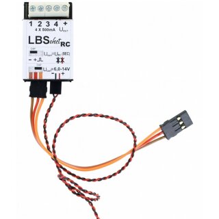 Carson 907685 Universal Lichtmodul LBS15 (4x350mA) 15Funk.
