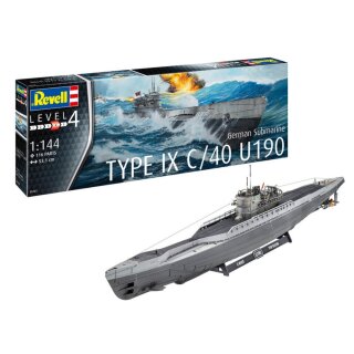 Revell 05167 German Submarine Type IX C/40 U190