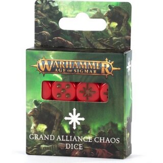 Warhammer Age of Sigmar 80-22 Grand Alliance Chaos Dice 99220299106