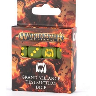 Warhammer Age of Sigmar 80-23 Grand Alliance Destruction Dice 99220299108