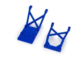 Traxxas TRX3623-BLUE Skid-Platten v/h blau